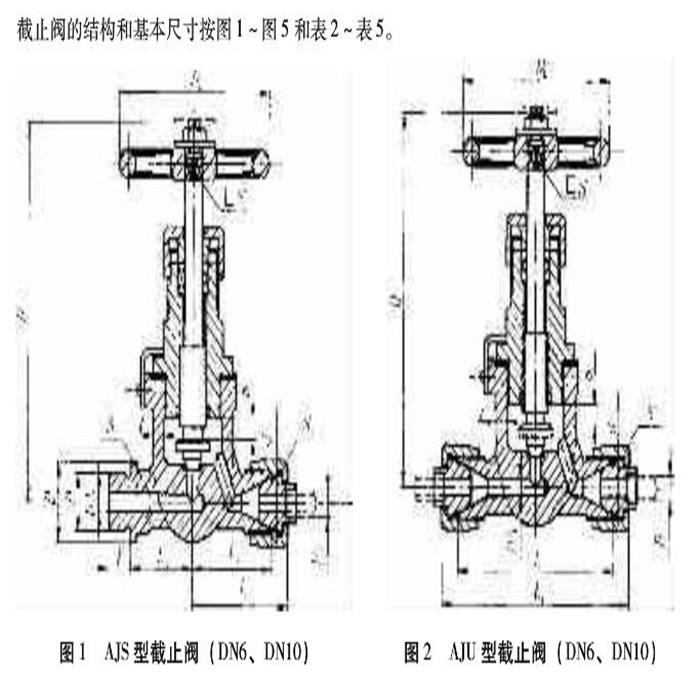 不锈钢截止阀的表示方法及其相关应用